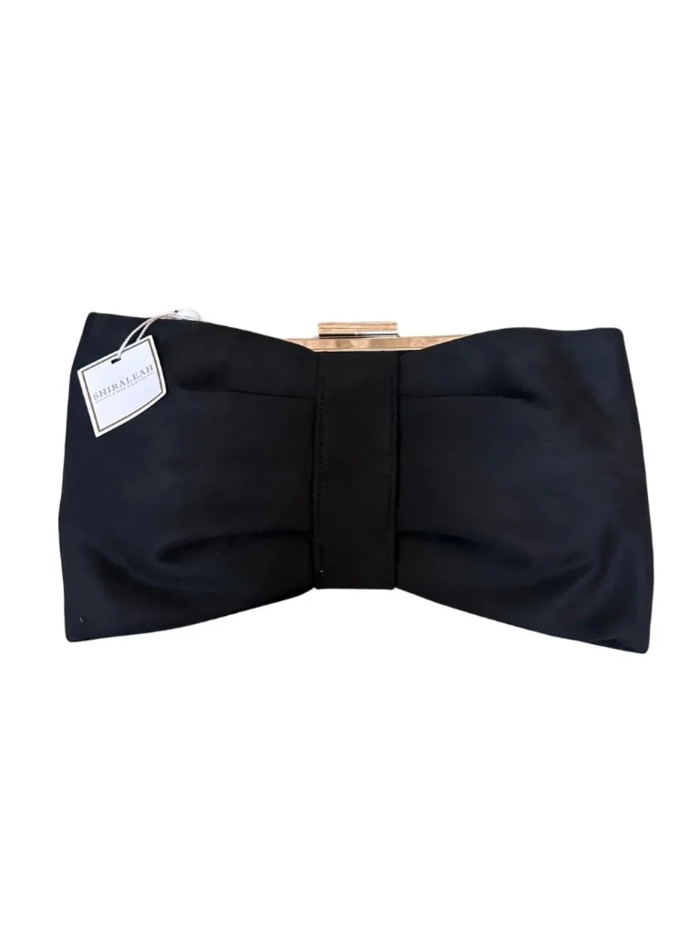 NEW Shiraleah Vivi Bow Clutch - Black